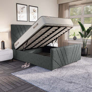 Fiji Sunrise Upholstered Ottoman Bed
