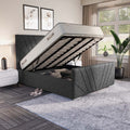 Fiji Sunrise Upholstered Ottoman Bed