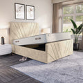 Fiji Sunrise Upholstered Ottoman Bed