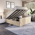 Fiji Sunrise Upholstered Ottoman Bed