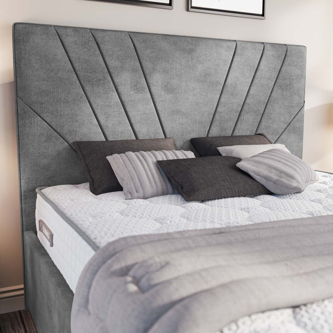 Fiji Sunrise Upholstered Ottoman Bed