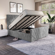 Fiji Sunrise Upholstered Ottoman Bed