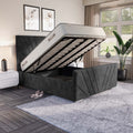 Fiji Sunrise Upholstered Ottoman Bed
