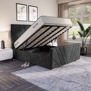 Fiji Sunrise Upholstered Ottoman Bed