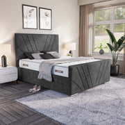 Fiji Sunrise Upholstered Ottoman Bed