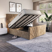 Fiji Sunrise Upholstered Ottoman Bed
