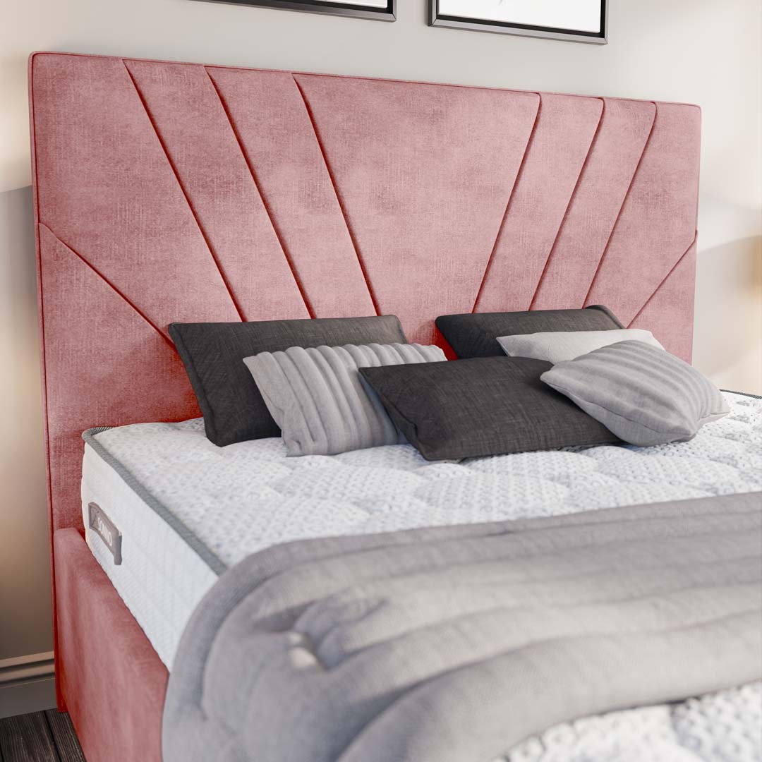 Fiji Sunrise Upholstered Ottoman Bed