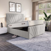 Fiji Sunrise Upholstered Ottoman Bed