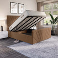 Fiji Sunrise Upholstered Ottoman Bed