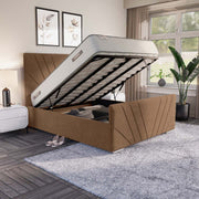 Fiji Sunrise Upholstered Ottoman Bed