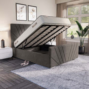 Fiji Sunrise Upholstered Ottoman Bed