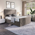 Fiji Sunrise Upholstered Ottoman Bed