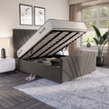 Fiji Sunrise Upholstered Ottoman Bed