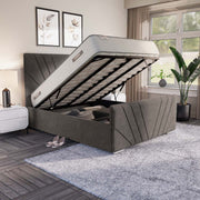 Fiji Sunrise Upholstered Ottoman Bed