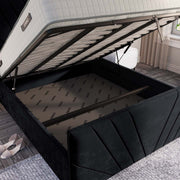 Fiji Sunrise Upholstered Ottoman Bed