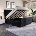 Fiji Sunrise Upholstered Ottoman Bed