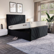 Fiji Sunrise Upholstered Ottoman Bed