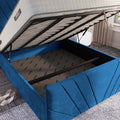 Fiji Sunrise Upholstered Ottoman Bed
