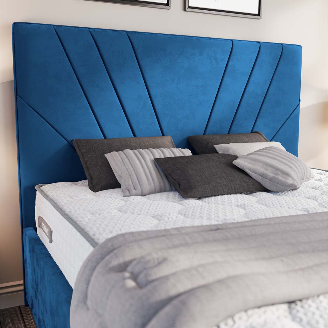 Fiji Sunrise Upholstered Ottoman Bed