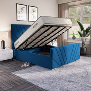 Fiji Sunrise Upholstered Ottoman Bed