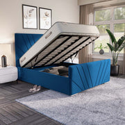 Fiji Sunrise Upholstered Ottoman Bed