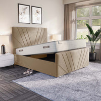 Fiji Sunrise Upholstered Ottoman Bed