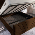 Fiji Sunrise Upholstered Ottoman Bed