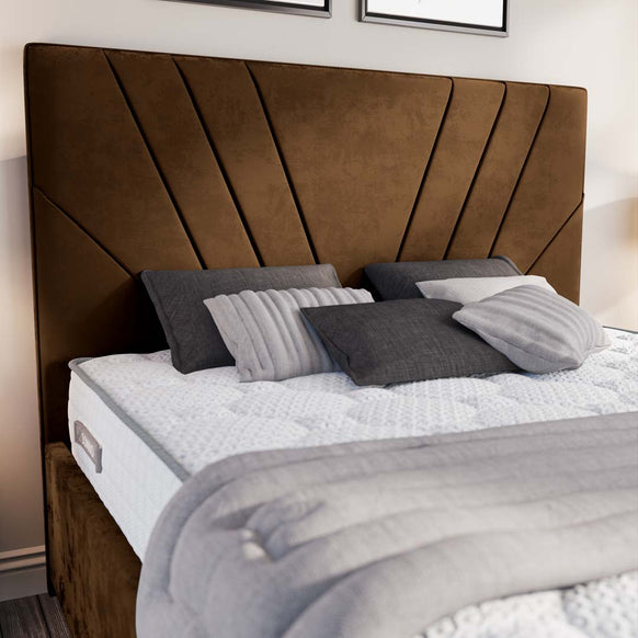 Fiji Sunrise Upholstered Ottoman Bed