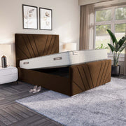 Fiji Sunrise Upholstered Ottoman Bed