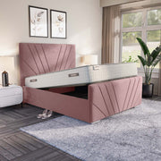 Fiji Sunrise Upholstered Ottoman Bed