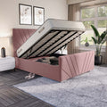Fiji Sunrise Upholstered Ottoman Bed