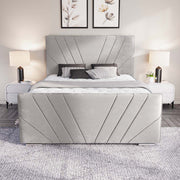 Fiji Sunrise Upholstered Ottoman Bed