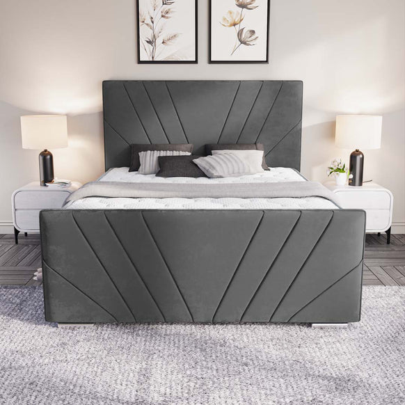 Fiji Sunrise Upholstered Ottoman Bed