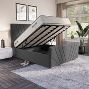 Fiji Sunrise Upholstered Ottoman Bed