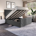 Fiji Sunrise Upholstered Ottoman Bed