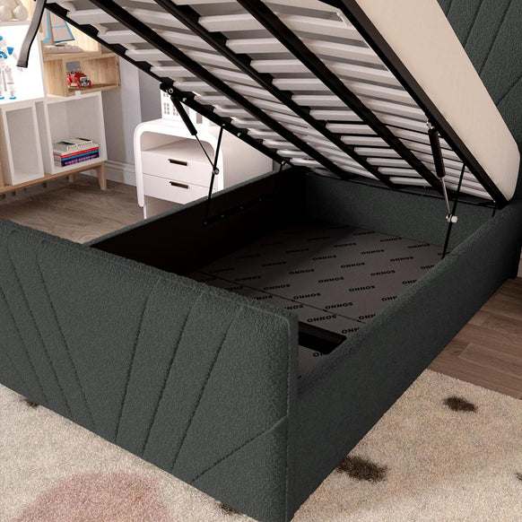 Fiji Kids Sunrise Upholstered Ottoman Bed