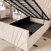 Fiji Kids Sunrise Upholstered Ottoman Bed