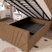 Fiji Kids Sunrise Upholstered Ottoman Bed