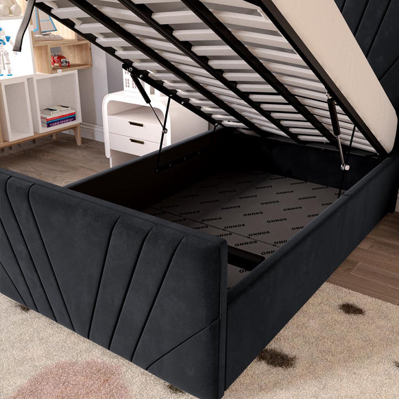 Fiji Kids Sunrise Upholstered Ottoman Bed