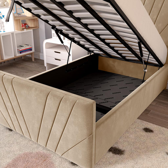 Fiji Kids Sunrise Upholstered Ottoman Bed