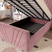 Fiji Kids Sunrise Upholstered Ottoman Bed