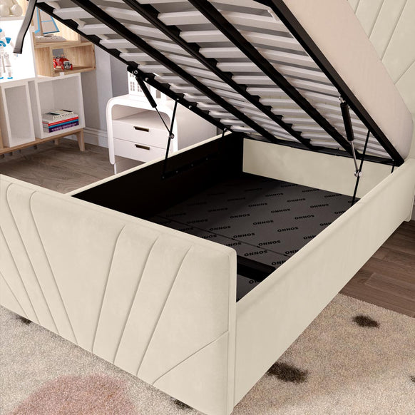 Fiji Kids Sunrise Upholstered Ottoman Bed