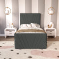 Fiji Kids Sunrise Upholstered Ottoman Bed