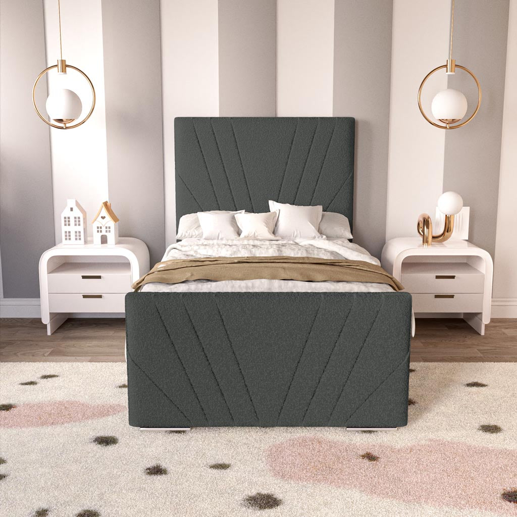 Fiji Kids Sunrise Upholstered Ottoman Bed