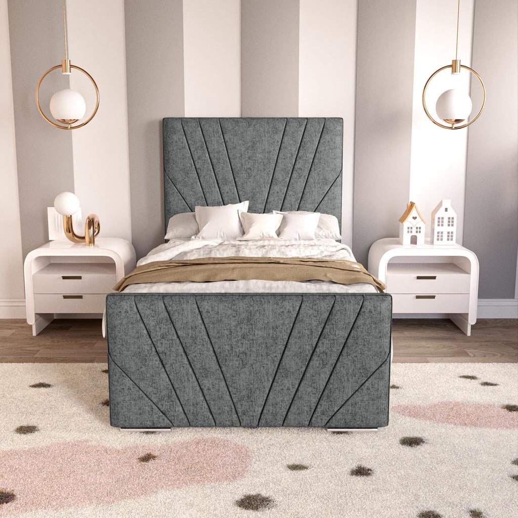 Fiji Kids Sunrise Upholstered Ottoman Bed