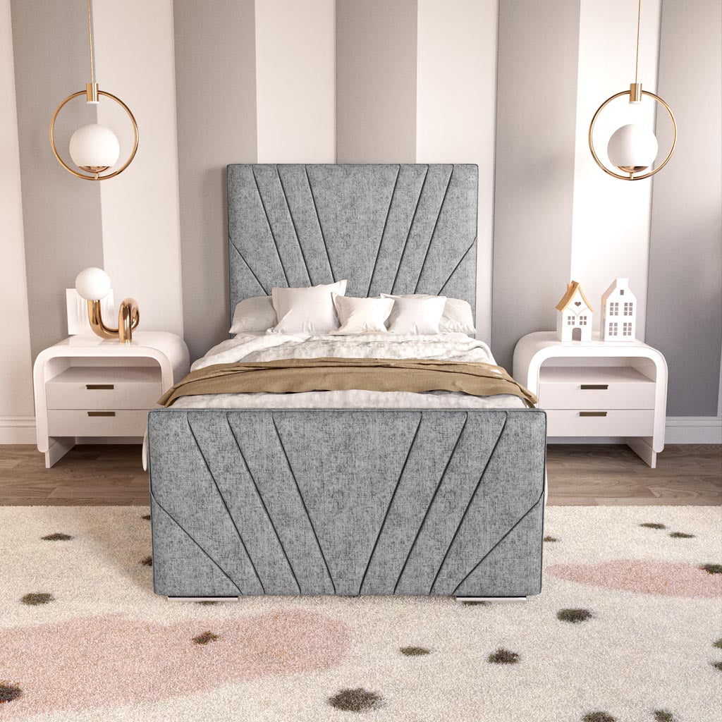 Fiji Kids Sunrise Upholstered Ottoman Bed
