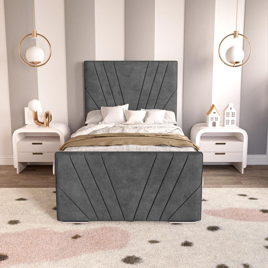 Fiji Kids Sunrise Upholstered Ottoman Bed