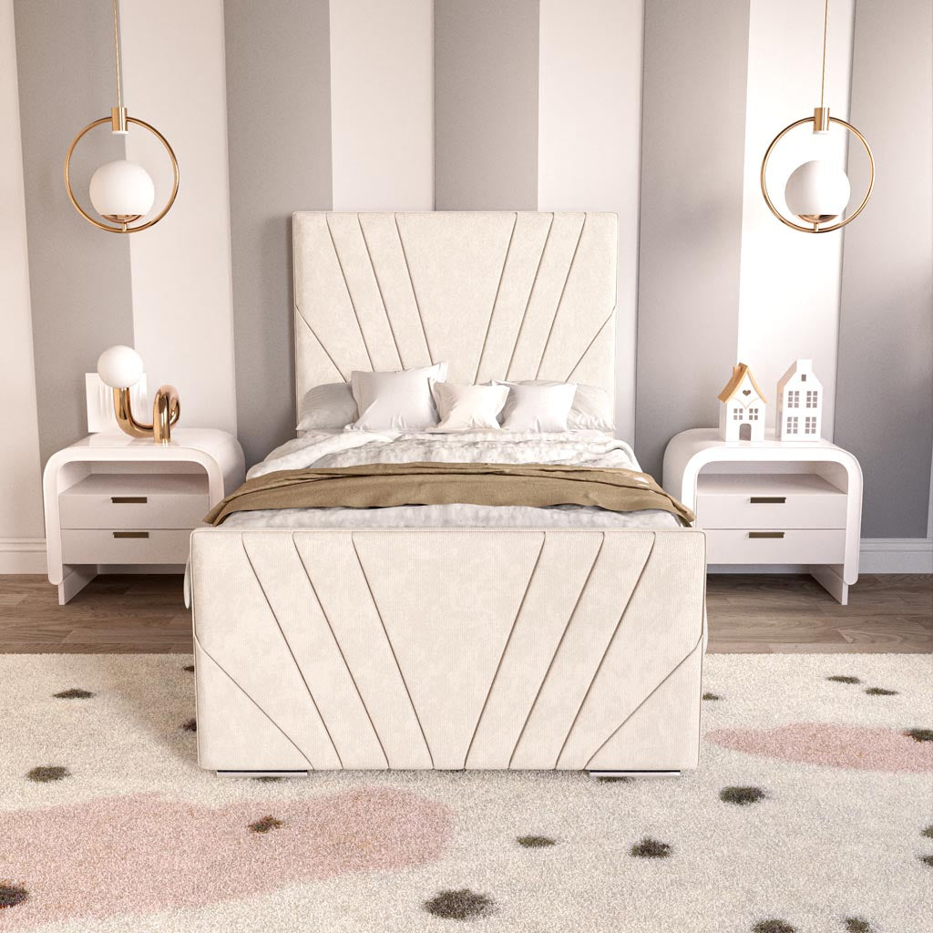 Fiji Kids Sunrise Upholstered Ottoman Bed