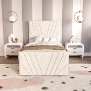 Fiji Kids Sunrise Upholstered Ottoman Bed