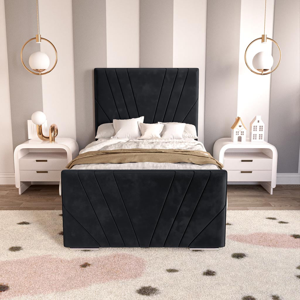 Fiji Kids Sunrise Upholstered Ottoman Bed